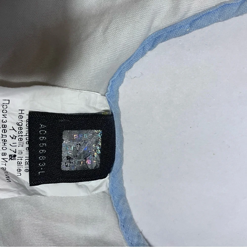 Authentic Fendi Kids Brown Patterned Bib